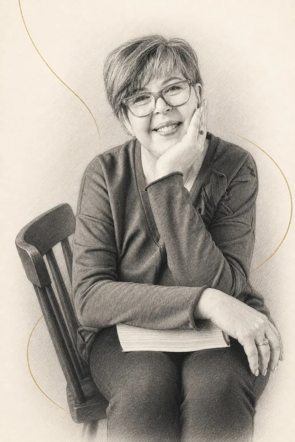 Portret schițat Claudia Radu